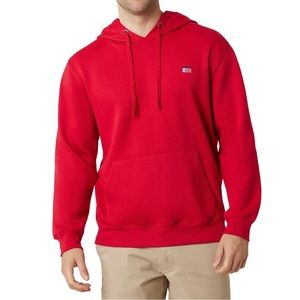 CHAPS Everyday Fleece Hoodie Size 4XB Red Mens New